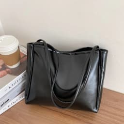 New Trendy Tote Bag Simple Temperament Western Style Large Capacity Shoulder Bag Casual Shopping Bag Luxury Designer Handbag