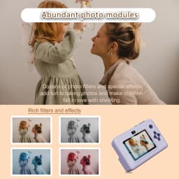 Digital Children Camera For Photography Mini Printer Portable Thermal Instant Print Photo Kids Camera 2.8inch HD Video Toy Gifts