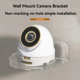 Universal Non-Drilling Wall Mount for CCTV Camera - Durable and Space-Saving Storage Holder