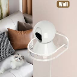 Universal Non-Drilling Wall Mount for CCTV Camera - Durable and Space-Saving Storage Holder