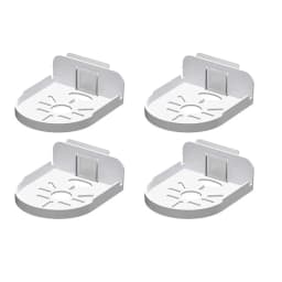 Universal Non-Drilling Wall Mount for CCTV Camera - Durable and Space-Saving Storage Holder