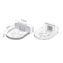 Universal Non-Drilling Wall Mount for CCTV Camera - Durable and Space-Saving Storage Holder