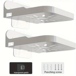 Universal Non-Drilling Wall Mount for CCTV Camera - Durable and Space-Saving Storage Holder