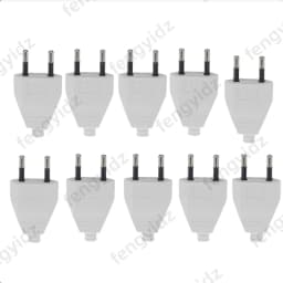 1PCS Rewirable European Power Cord CE Male Plug Female Socket Electrical Plug Industrial Vintage Style Rewire Plug 250V 2.5AA