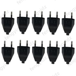 1PCS Rewirable European Power Cord CE Male Plug Female Socket Electrical Plug Industrial Vintage Style Rewire Plug 250V 2.5AA