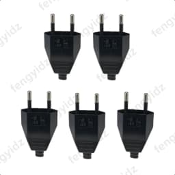 1PCS Rewirable European Power Cord CE Male Plug Female Socket Electrical Plug Industrial Vintage Style Rewire Plug 250V 2.5AA