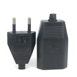 1PCS Rewirable European Power Cord CE Male Plug Female Socket Electrical Plug Industrial Vintage Style Rewire Plug 250V 2.5AA