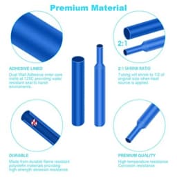 1060/530/127PCS Heat Shrink Tubing Kit 2:1 Shrinkable Wire Shrinking Wrap Wire Connect Cover Cable Repair Protection