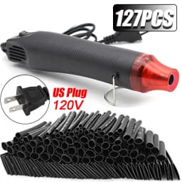 1060/530/127PCS Heat Shrink Tubing Kit 2:1 Shrinkable Wire Shrinking Wrap Wire Connect Cover Cable Repair Protection