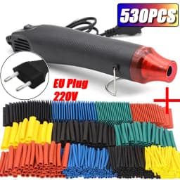 1060/530/127PCS Heat Shrink Tubing Kit 2:1 Shrinkable Wire Shrinking Wrap Wire Connect Cover Cable Repair Protection