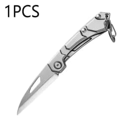 Stainless Steel Folding Knife Fruit Paring Vegetable Cutter Utility Knife Pocket Knife for Cooking Kitchen Accessories