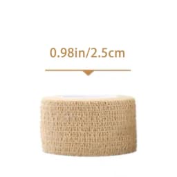 10/1Rolls Medical Adhesive Bandage Elastic Breathable Sports Self Adhesive Tape Beige Wrap Finger Tape For Wrist Ankle First Aid