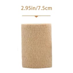 10/1Rolls Medical Adhesive Bandage Elastic Breathable Sports Self Adhesive Tape Beige Wrap Finger Tape For Wrist Ankle First Aid