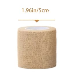 10/1Rolls Medical Adhesive Bandage Elastic Breathable Sports Self Adhesive Tape Beige Wrap Finger Tape For Wrist Ankle First Aid