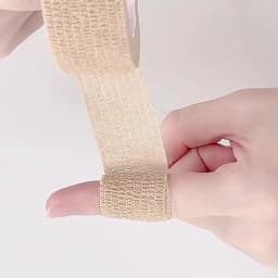 10/1Rolls Medical Adhesive Bandage Elastic Breathable Sports Self Adhesive Tape Beige Wrap Finger Tape For Wrist Ankle First Aid