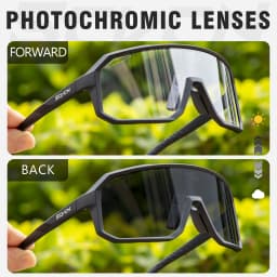 SCVCN New Cycling Glasses Bike Sunglasses Men UV400 Eyewear Outdoor Sports MTB Goggles Bicycle Women Riding Hiking Sunglasses
