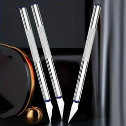 13pcs Metal Carving Knife Pen Art Seal Cutting Manual Combination Paper Cuttings Non-Slip Gadget DIY Precision Repair Tool