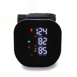 Rechargeable Wrist Blood Pressure Monitor Medical English Voice Digitlal Tensiometro Health Sphygmomanometer Tonometer
