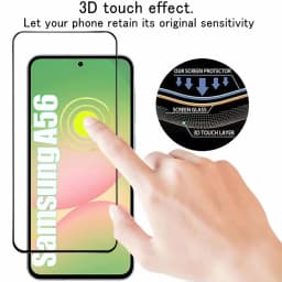 2/4PCS Cristal Templado For Samsung Galaxy A56 A55 A54 A53 Tempered Glass For Samsung A18 A17 A27 A37 A57 A36 A26 A16 Screen Protector Samsung S26 S25 S24 Ultra Phone Protective Film