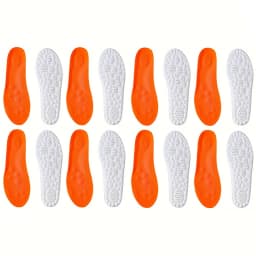 1Pair/2Pairs/4Pairs High Elasticity Latex Sport Insoles Soft Shoe Pads Arch Support Orthotic Insoles Breathable Deodorant Insole
