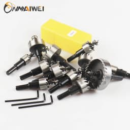 HSS Hole Saw 16-100mm Cobalt High Speed Steel M35 Stainless Steel Tool Set For Metal Stainless Steel Drilling Metalworking