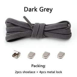 No Tie Elastic Shoe Laces One Size Fits All Adult and Kids Shoes Shoelaces for Sneakers Shoelace Tieless Flat Expand Shoestrings