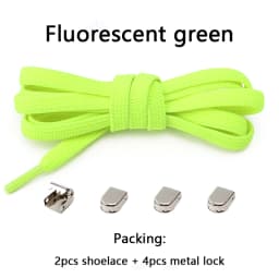 No Tie Elastic Shoe Laces One Size Fits All Adult and Kids Shoes Shoelaces for Sneakers Shoelace Tieless Flat Expand Shoestrings