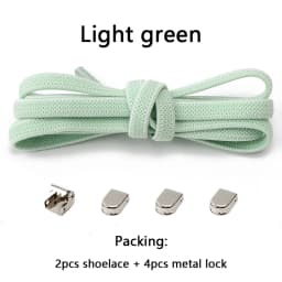 No Tie Elastic Shoe Laces One Size Fits All Adult and Kids Shoes Shoelaces for Sneakers Shoelace Tieless Flat Expand Shoestrings