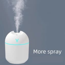 250ML USB Mini Air Humidifier Aroma Essential Oil Diffuser For Home Car Ultrasonic Mute Mist Maker Diffuser with LED Color Lamp