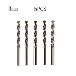 5/10pcs HSS M35 Cobalt Drill Bit 1mm 1.5mm 2mm 2.5mm 3mm For Stainless Steel Auger High Quality Drill Press Power Tool Parts