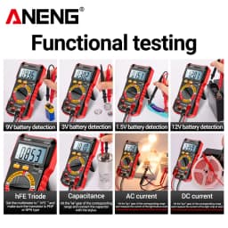 ANENG SZ305 Digital Multimeter Professional AC/DC Voltage Ammeter Capacitor HFE Triode NCV Voltage Induction Electrician Tester