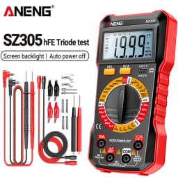 ANENG SZ305 Digital Multimeter Professional AC/DC Voltage Ammeter Capacitor HFE Triode NCV Voltage Induction Electrician Tester