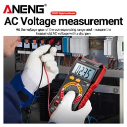 ANENG SZ305 Digital Multimeter Professional AC/DC Voltage Ammeter Capacitor HFE Triode NCV Voltage Induction Electrician Tester