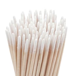 Disposable Ultra-small Double-end Wood Cotton Swab 100pcs Lint Free Micro Brushes Eyelash Extension Glue Removing Tools