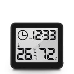 Digital Clock Desk Clock with Temperature Humidity Wall Clocks for Home Kitchen Office Desk Decorations NIDITON