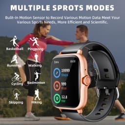 1.83'' Waterproof Smart Watch with Message Answer Call Sleep Monitoring Sports Pedometer Information Alerts For iPhone Android