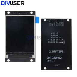 2.0 inch TFT Display OLED LCD Drive IC ST7789V 240RGBx320 Dot-Matrix SPI Interface for Arduio Full Color LCD Display Module