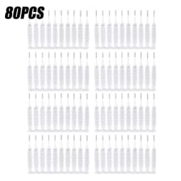 10-500PCS Shower Cleaning Brush Bathroom Micro Nylon Brush Nozzle Anti-blocking Cleaning Tools Bathroom Accessories