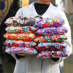 20/50pcs Kids Elastic Hair Bands Girls Sweets Scrunchie Rubber Band for Children Hair Ties Clips Headband Baby Hair Accessories