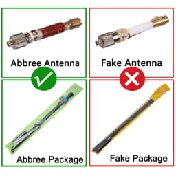 ABBREE CS Tactical Antenna SMA-Female Dual Band VHF UHF 144/430Mhz Foldable For Walkie Talkie Baofeng UV-21 UV-5R QuanSheng K5