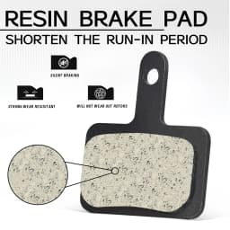 BUCKLOS Resin Disc Brake Pad For SHIMANO B01S Wear-resistant Hydraulic Brake Pads MTB Brake Pads for B03S B05S Cycling Parts