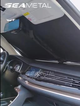 SEAMETAL Car Windshield Sun Shade Cover Foldable Front Window Sun Visor Blocks UV Refletive Car Parasol Sunshade Protector Cover