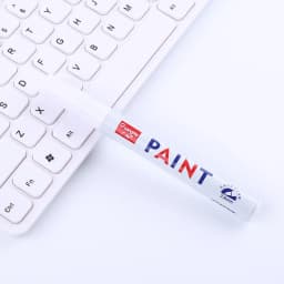 Car Paint Pen Waterproof Car Wheel Tire Oily Painting Mark Pen Auto Rubber Tyre Tread CD Metal Permanent Paint Marker