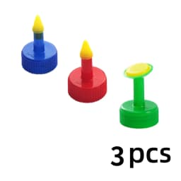 3pcs Garden Plant Watering Sprinkler Bottle Cap Nozzle DIY Mini Irrigation Head Suitable For Indoor And Outdoor Nursery Potted