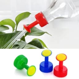 3pcs Garden Plant Watering Sprinkler Bottle Cap Nozzle DIY Mini Irrigation Head Suitable For Indoor And Outdoor Nursery Potted
