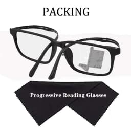 Pure Titanium Multifocal progressive reading glasses men women near and dual-use Anti-Blue Light automatic adjustment Eyewear
