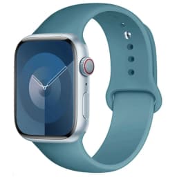 Silicone Band For Apple Watch strap 44mm 45mm 40mm 41mm 42-46mm 49mm sport bracelet iwatch series 11-10-9-8 7 6 5 4 SE-Ultra 2/3
