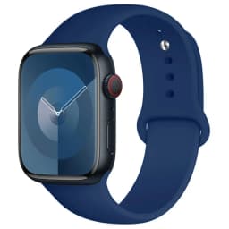 Silicone Band For Apple Watch strap 44mm 45mm 40mm 41mm 42-46mm 49mm sport bracelet iwatch series 11-10-9-8 7 6 5 4 SE-Ultra 2/3