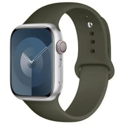Silicone Band For Apple Watch strap 44mm 45mm 40mm 41mm 42-46mm 49mm sport bracelet iwatch series 11-10-9-8 7 6 5 4 SE-Ultra 2/3
