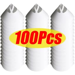 10/100Pcs Disposable Car Paint Spray Mesh Paper Filter Purifying Straining Funnel Paint Filter Conical Nylon Micron Paper Funnel